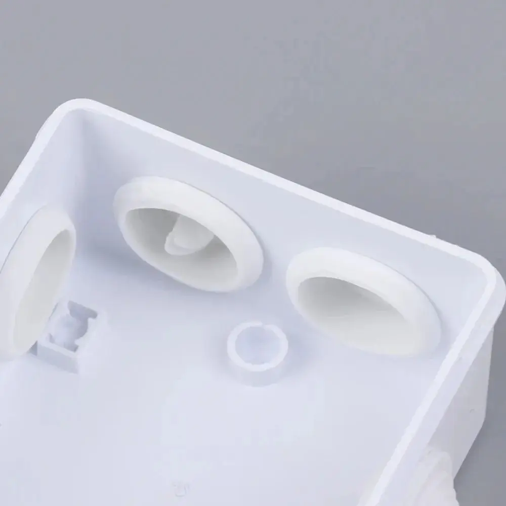 Durable Waterproof IP65 Junction Box White DIY Connection Cable Branch ABS Wire Shell for Indoor Outdoor Cable Connections