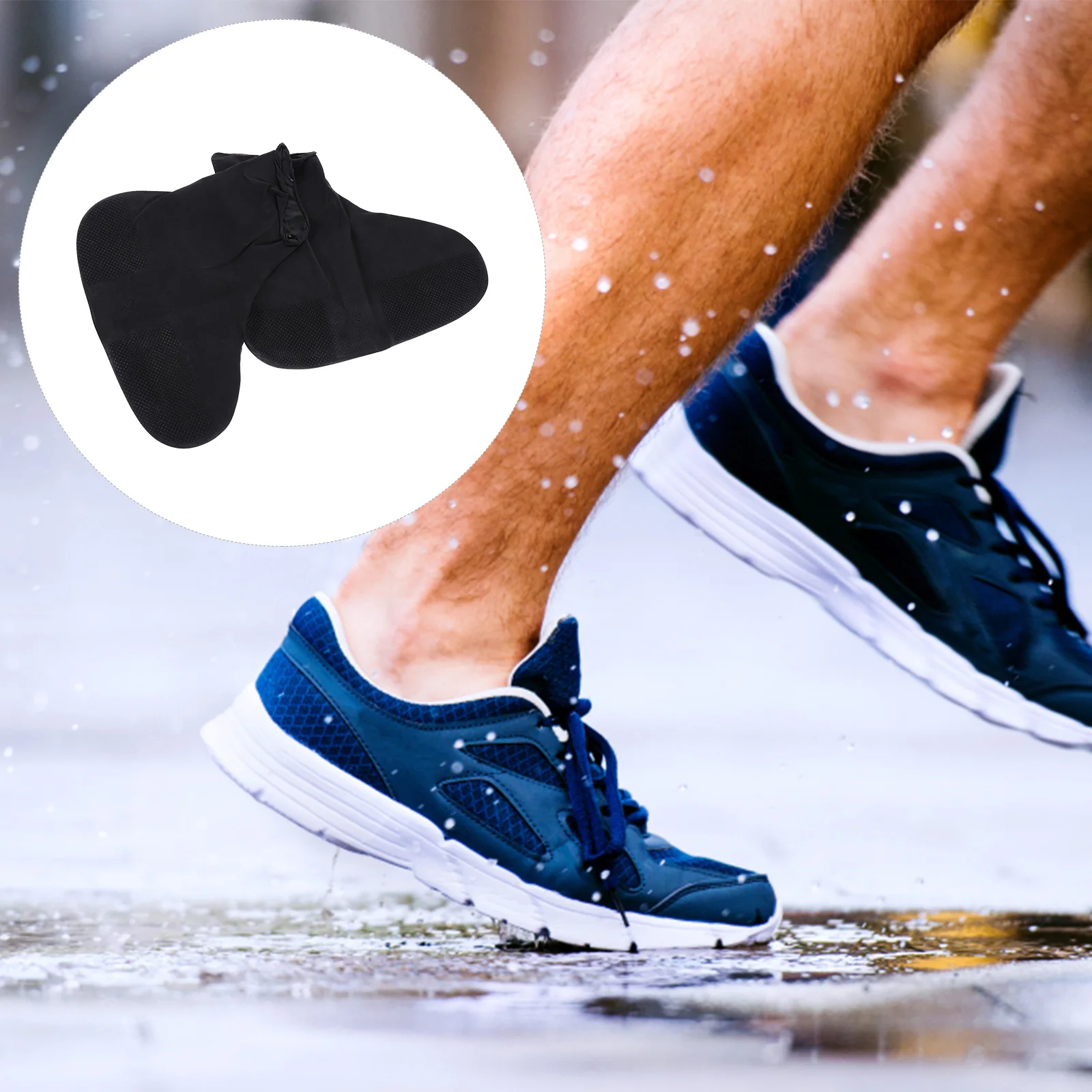 

Rainproof Shoe Cover Elastic Boot Protector Protectors for Shoes Foot Covers Snow-proof Waterproof