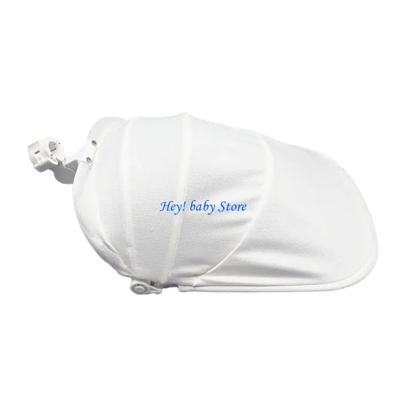 

Q1FE Safe Pram Cart Sun Shade Strollers Canopy Sunshade Easy Installation for Baby
