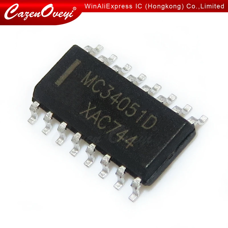 2pcs/lot MC34051DR2G MC34051DG MC34051D SOP-16 In Stock