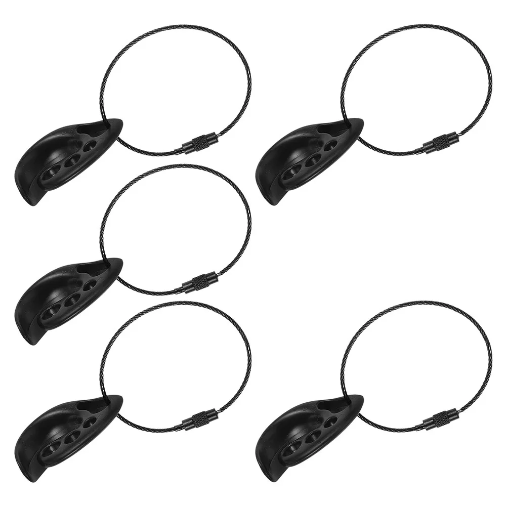 

5Pcs Extreme Clamp: Compact Plastic Disc Clip for Hiking Camping Secure Outdoor Flying Disc Holder Wear Resistant