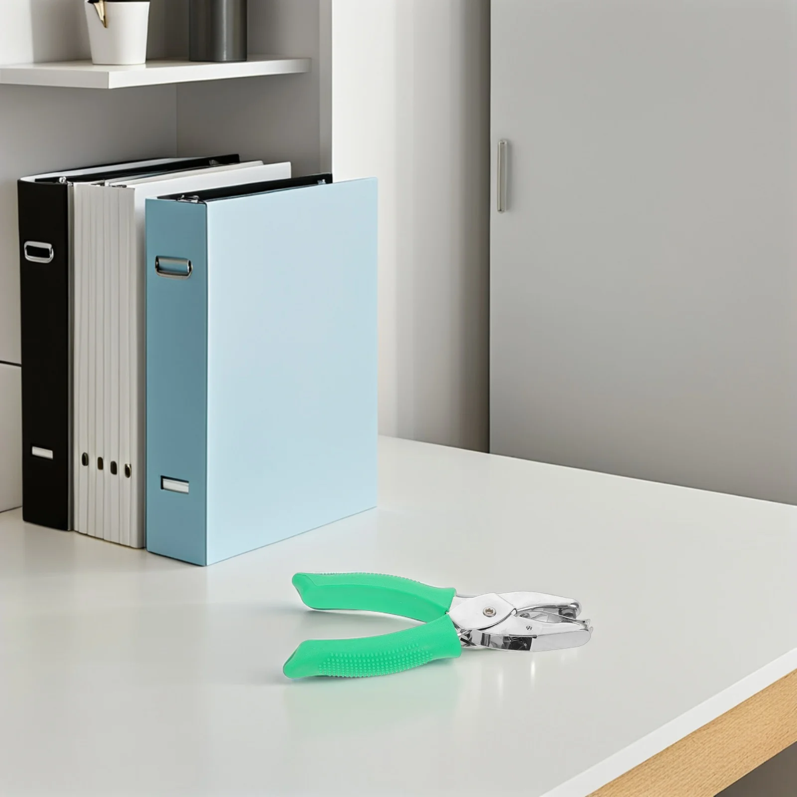 Platz Puncher Tragbare Lose-Blatt Bindung Diy Handwerk Papier Notebook Scrapbooking Werkzeug Einzigen Loch Für Planer Organisieren