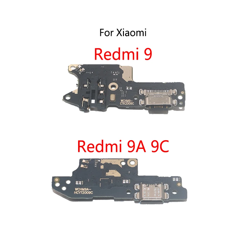 

10PCS/Lot For Xiaomi Redmi 9 9A 9C USB Charging Dock Port Socket Jack Plug Connector Charge Board Flex Cable