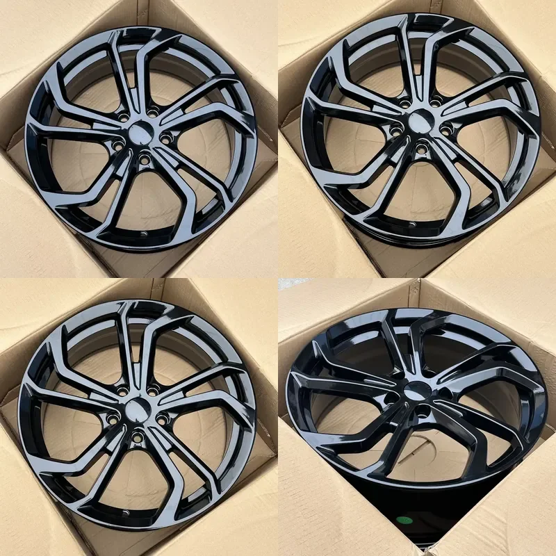 18 19 Inch Black Cast Aluminium Alloy Wheels 5x112 PCD Fit for VW Golf MK7 MK8 GTI R-Line Audi A3 SEAT Leon Passenger Car