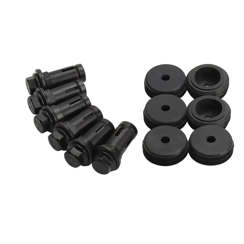 6Pcs Bumper Rock Slider Bolts Expansion Bolts For Polaris