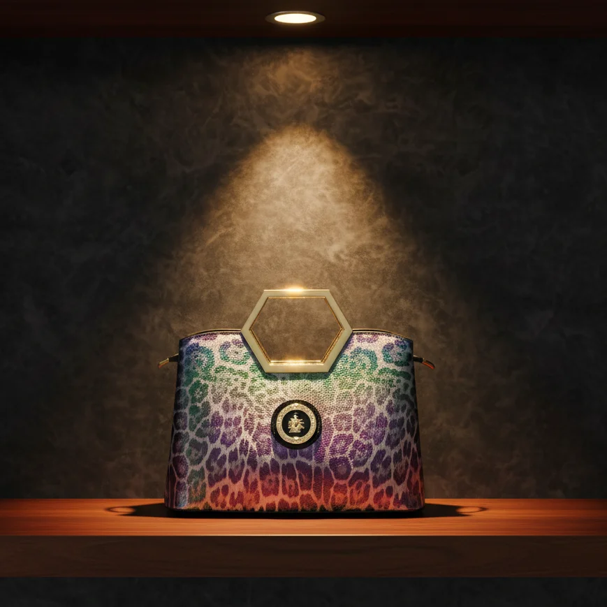 Ladysky Fashion Handbag for Women Special Handle Ladies Shoulder Bag Printing Female Hand Bag Quality Factory Outlet  29 cm
