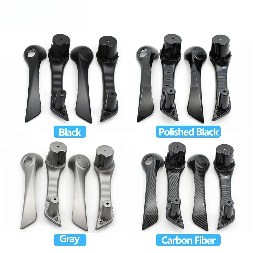 

2/4 шт., внутренняя дверь автомобиля, передняя левая и правая ручка, внутренняя ручка с внешней крышкой для Renault Koleos I 2008-2016