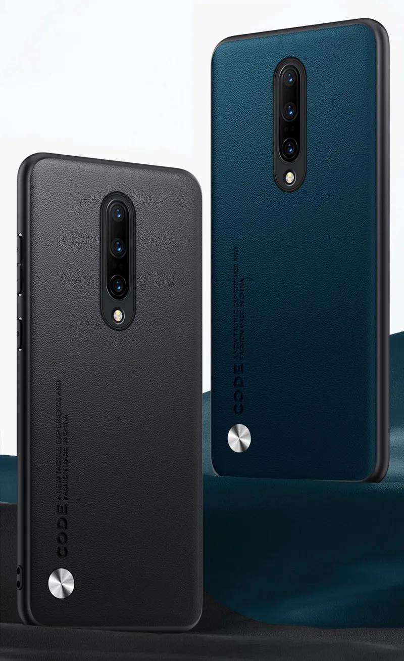 Luxus PU Leder Fall Für OnePlus 7 8 7T Pro Zurück Abdeckung Silikon Schutz Telefon Fall Für OnePlus 8 7 pro One Plus 7T Coque – Detail 1