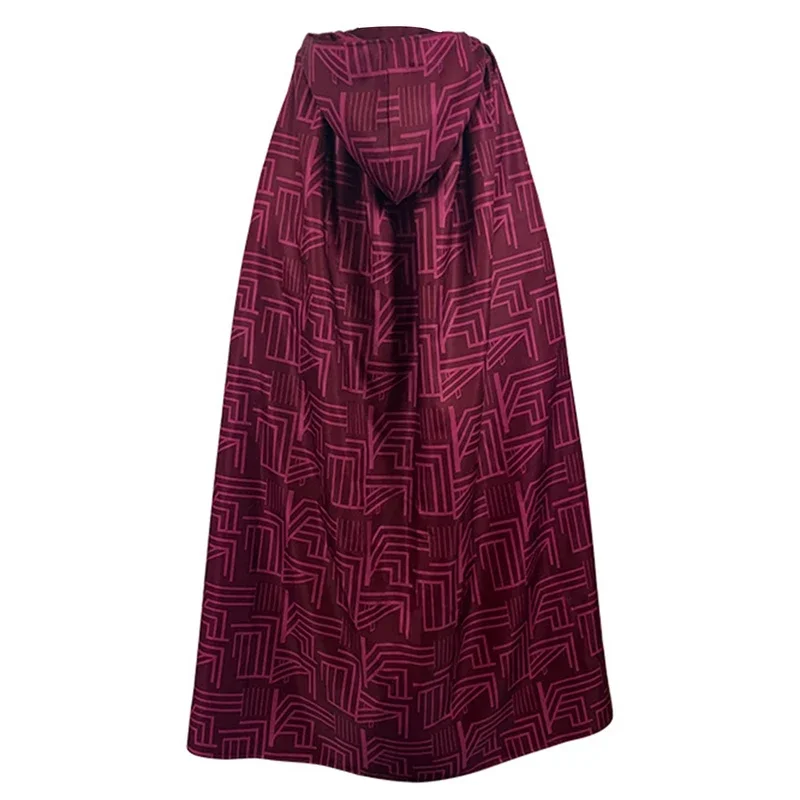 WWA vision Burgundy witch cosplay costume women adult ruffles top pants Halloween carnival costumes Maximoff