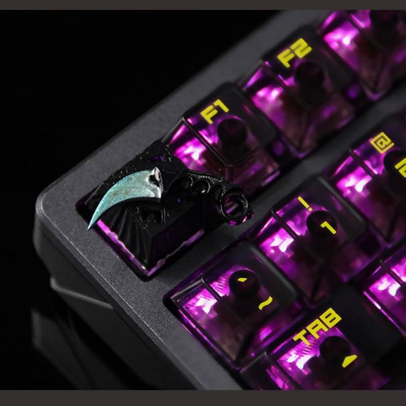 Original CS GO Artisan Point Keycaps Magnetic ESC R4 Personalized Resin Gaming Keycaps for Mechanical Keyboard Accessories Gift