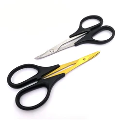 1Pcs RC Car Shell Scissors Curved Blade Scissors for Model Car Body Cutting Trimming Accessory Tool for RC Model Body