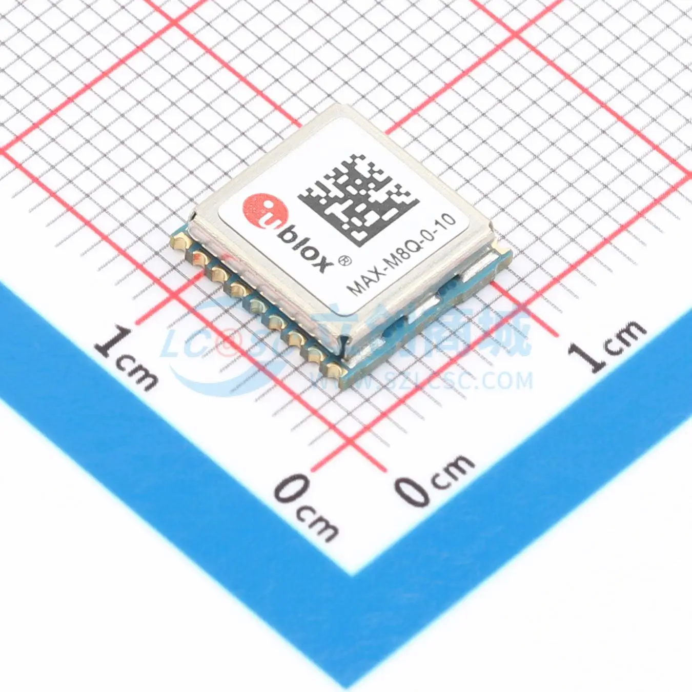 2pcs MAX-M8Q-0-10 SMD / RTC GNSS GPS BDS Positioning Receiver Module