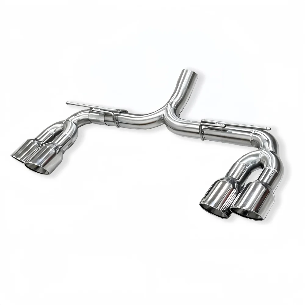 Cat-back Exhaust Pipe Valve Exhaust System Muffler for Audi S3 2.0T 8Y 2020-2024 Stainless Steel Intelligent Exhaust Accessories