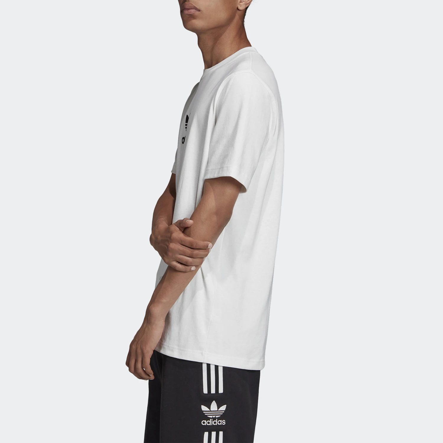 Adidas Authentic Three Leaves Men's Simple Comfortable Sports Short Sleeve T-Shirt FM9920