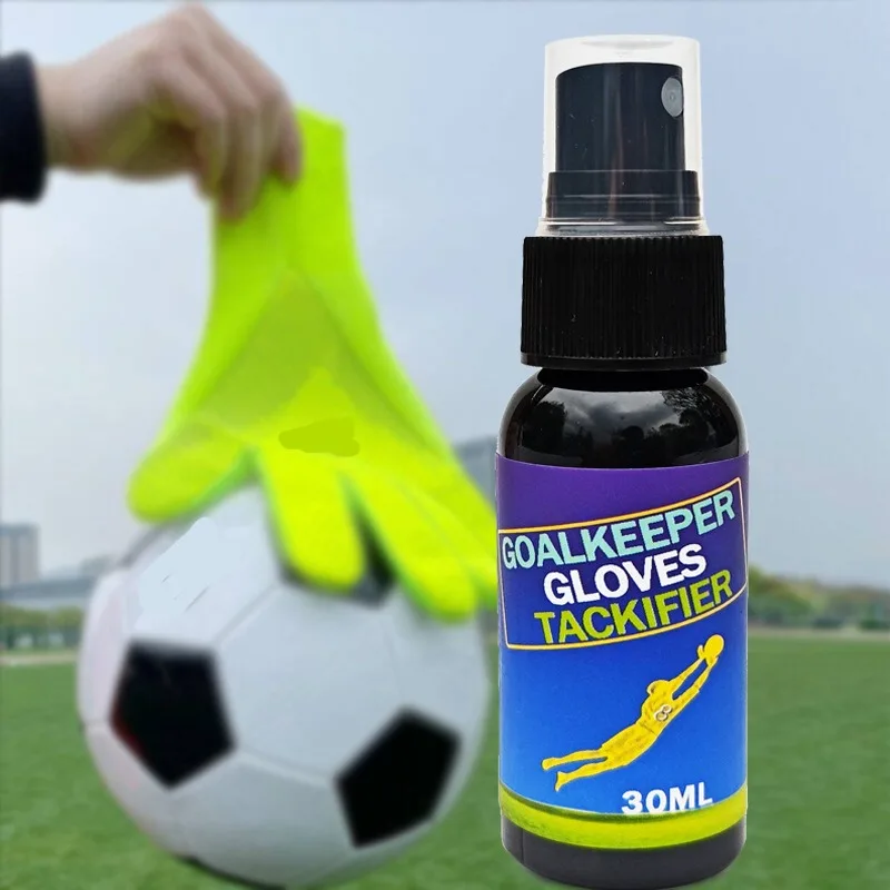30 ミリリットルサッカーゴールキーパーグローブグリップ強化スプレーゴールキーパーグローブ滑り止め強化粘着性滑り止め野球グローブ接着剤