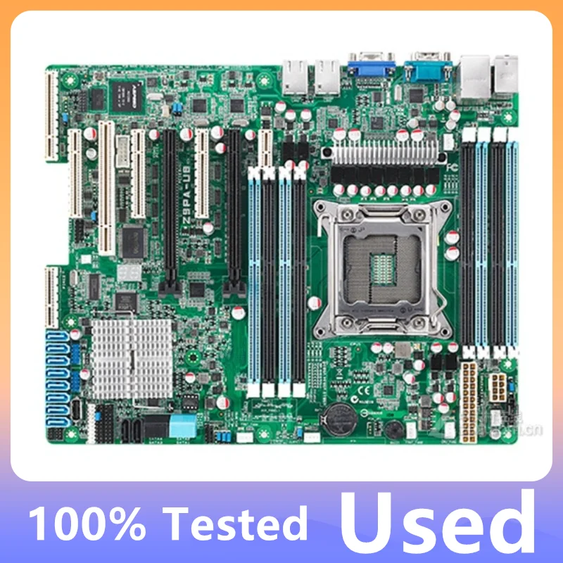 

Z9pa-u8 Server Motherboard Lga 2011 C602 8×ddr3 1866/1600/1333/1066 Rdimm Support E5-1600 E5-2600 Atx