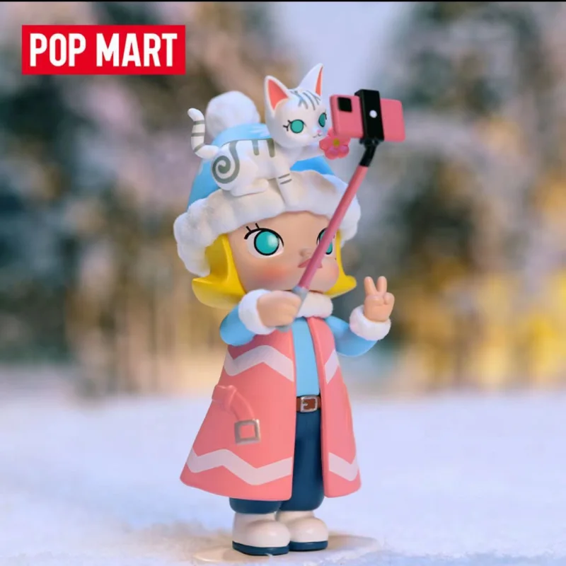 البوب مارت مولي الخيال تجول سلسلة صندوق أعمى اللعب Kawaii أنيمي عمل الشكل مفاجأة صندوق غامض دمى الفتيات هدية
