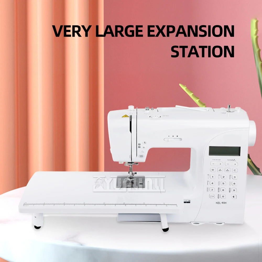 2026 Household Electric Sewing Machine 100-240V Hemming for fabric clothes Automatic Sewing Machine HZL-90H
