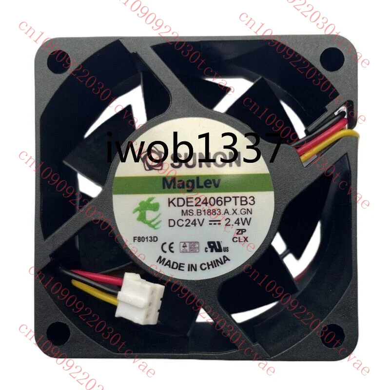 

Оригинальный новый KDE2406PTB3 DC 24 В 2,4 Вт 60x60x25 мм 3-контактный инверторный охлаждающий вентилятор