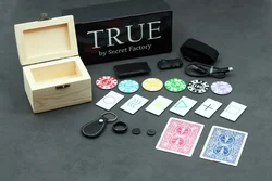 TRUE (Gimmicks+teaching) by Secret Factory Upgraded Pandora System Card Magie Accessories Mentalism,Magic Trick,mental