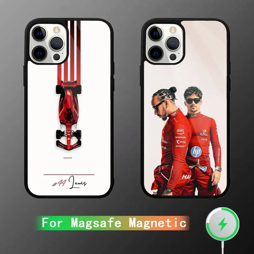 

44 L-Lewis Hamilton Phone Case For iPhone 16,15,14,13,12,11,Pro,Max,Plus,Mini,SE New Magsafe Magnetic Wireless Charging