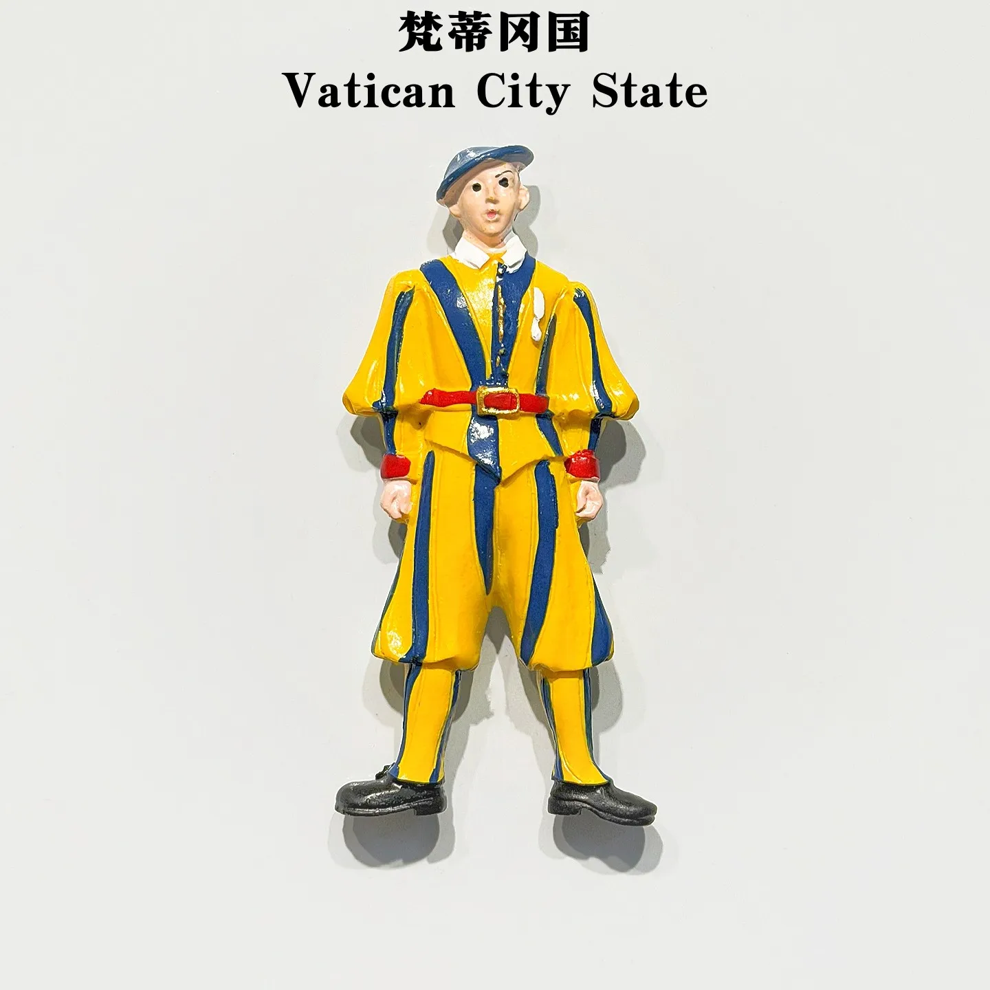 Italian Vatican State Creative Swiss Guard Soldiers Refrigerator Stickers