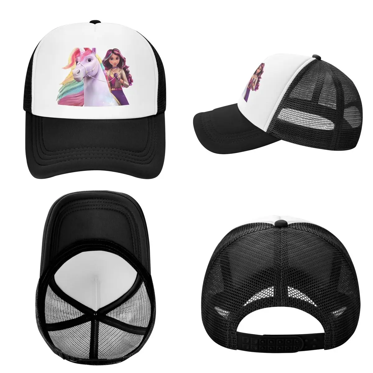 Unicorn Academy Sophia Wildstar Cap Fashion Mesh Baseball Caps Adjustable Hat Hip Hop Summer Unisex Baseball Hats