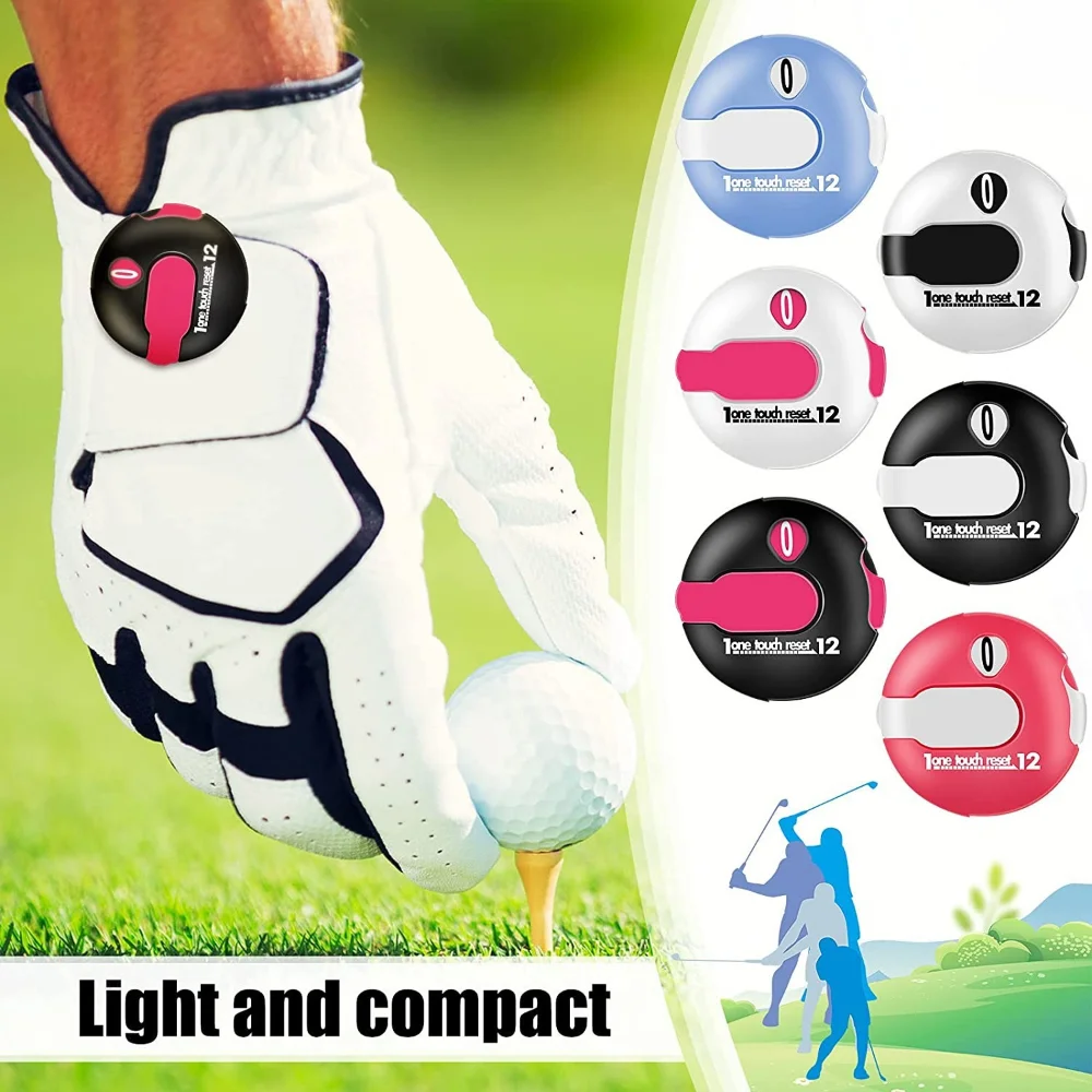 New Professional Mini Golf Score Stroke Counter Compact Scorer Accurate Golf Score Keeping Device For Golfer Gift Golf Stroke