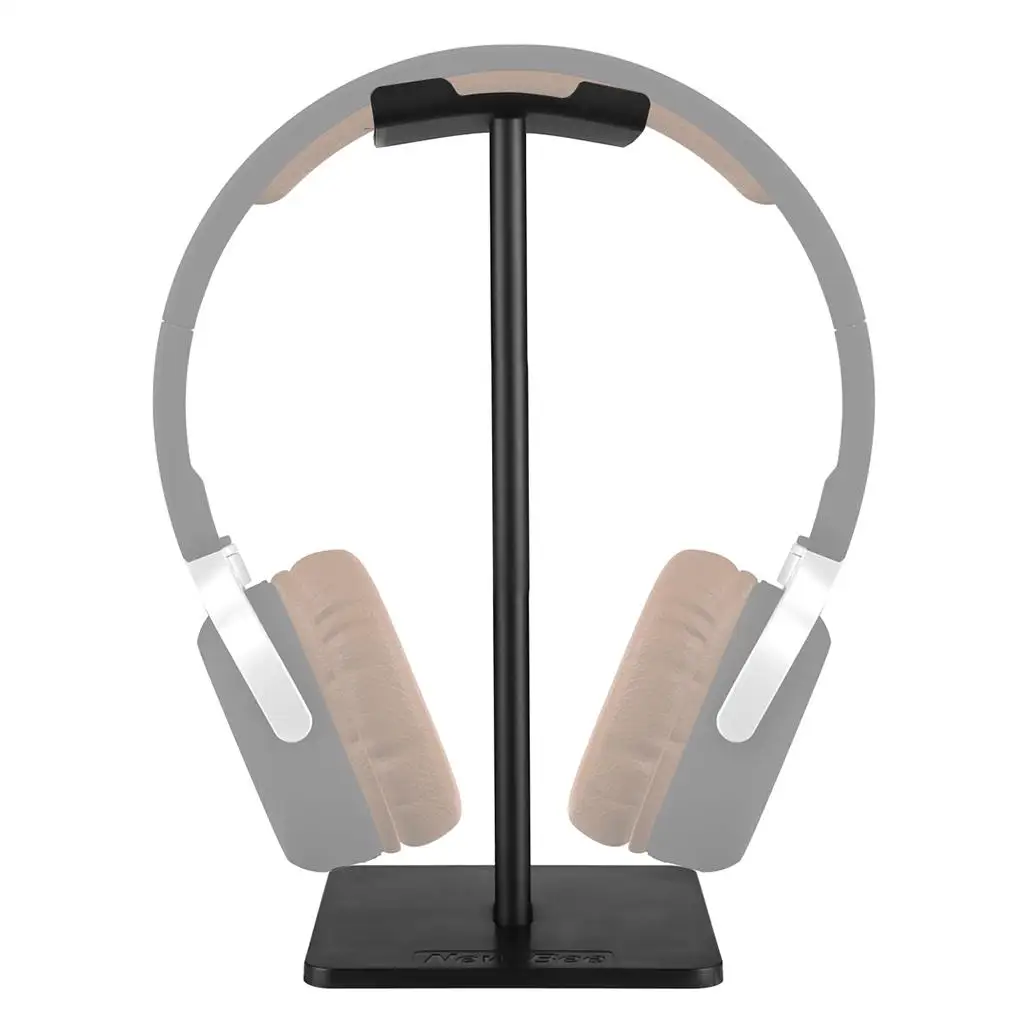 حامل سماعة رأس عالمي أسود لعرض حامل سماعات الرأس المكتبي لسماعات الألعاب