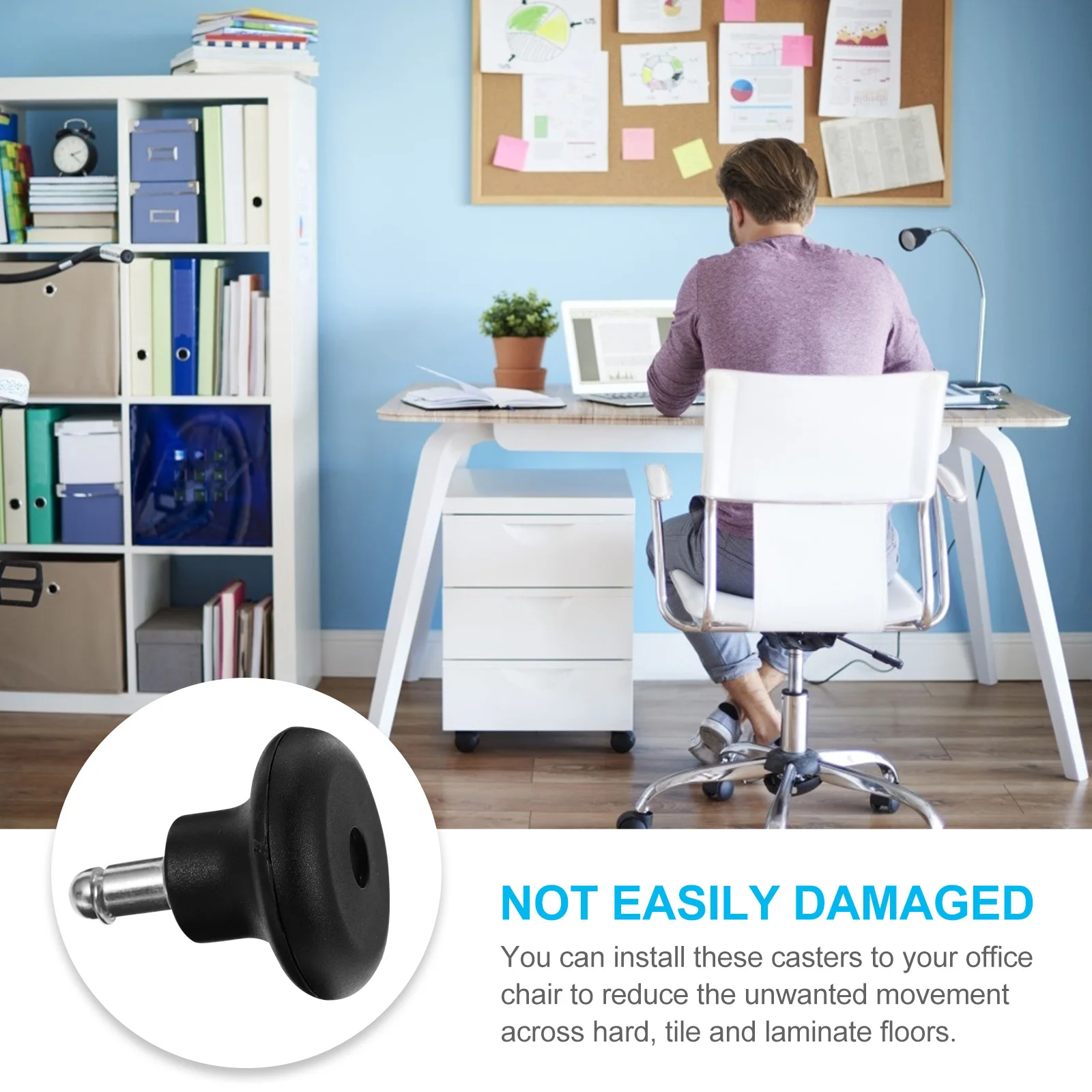 

10 шт. подушечки для ног, нескользящие фиксированные ролики для мебели, стульев, маленькие колеса, металлические бытовые стабильные, тихие, против шума