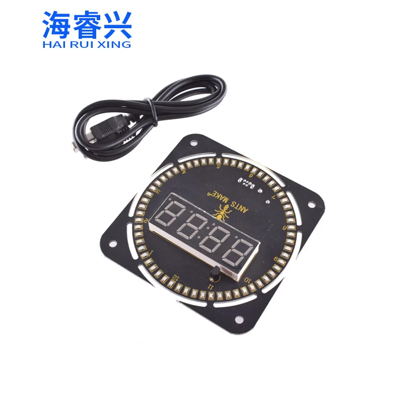 Electronic Digital Display Clock Module Control Panel Development Multi-Function Automatic Timing Temperature Display Module