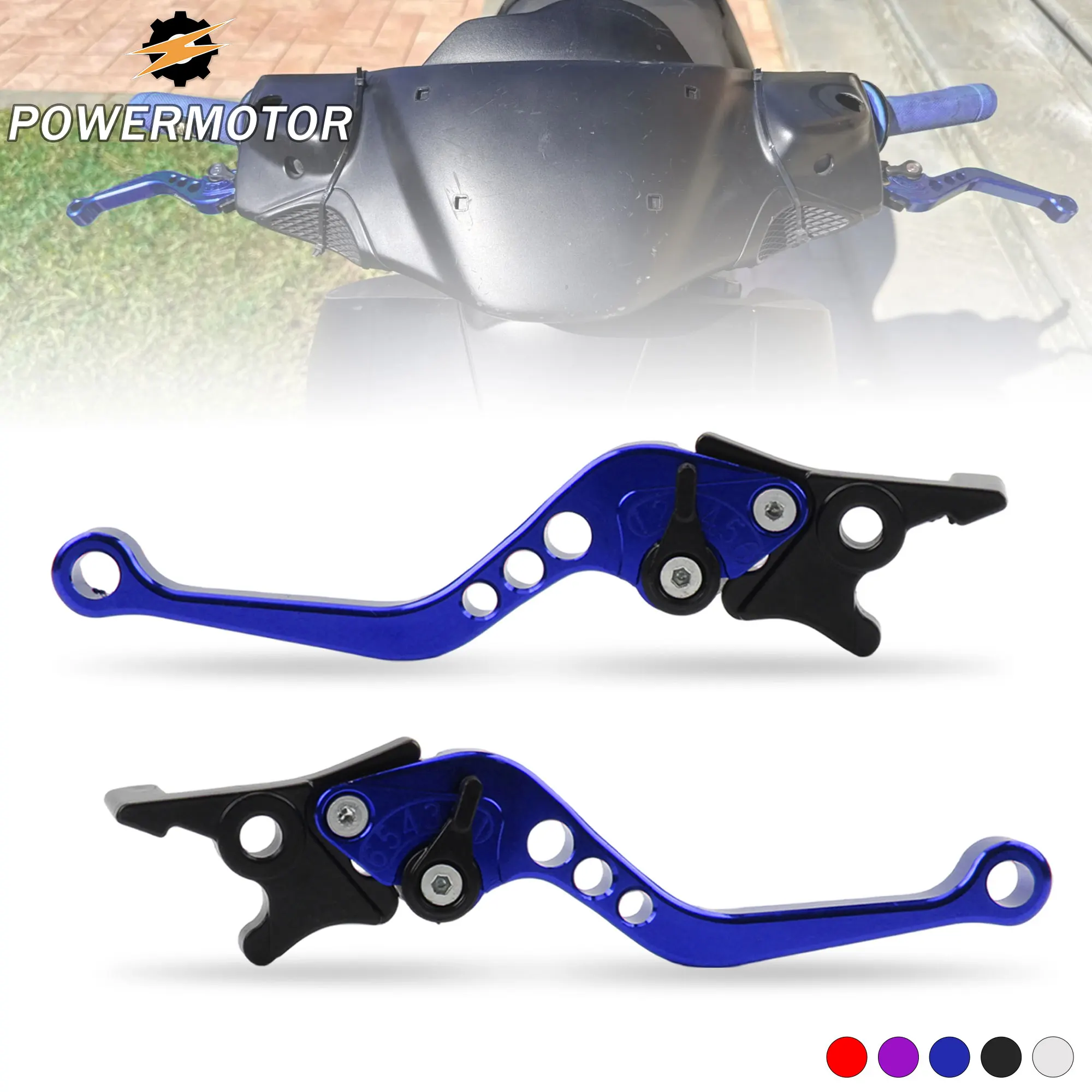 

DirtBike Motorcycle Brake & Clutch Levers ATV UTV Front Rear Disc Brakes Double Disc Brake Handle Lever Supermoto Modified Parts