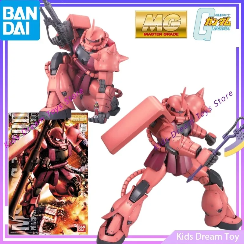 figuras-de-anime-originales-bandai-en-stock-mg-gundam-ms-06s-zaku-Ⅱ-figuras-de-accion-juguetes-regalos-para-ninos-modelo-coleccionable