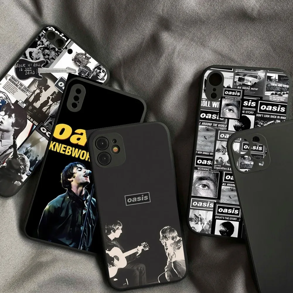 O-Oasis-s Band Phone Case For Iphone 15 11 13 14 Pro Max 7 8 Plus X Xr Xs Max 16pro 12mini Cover Case