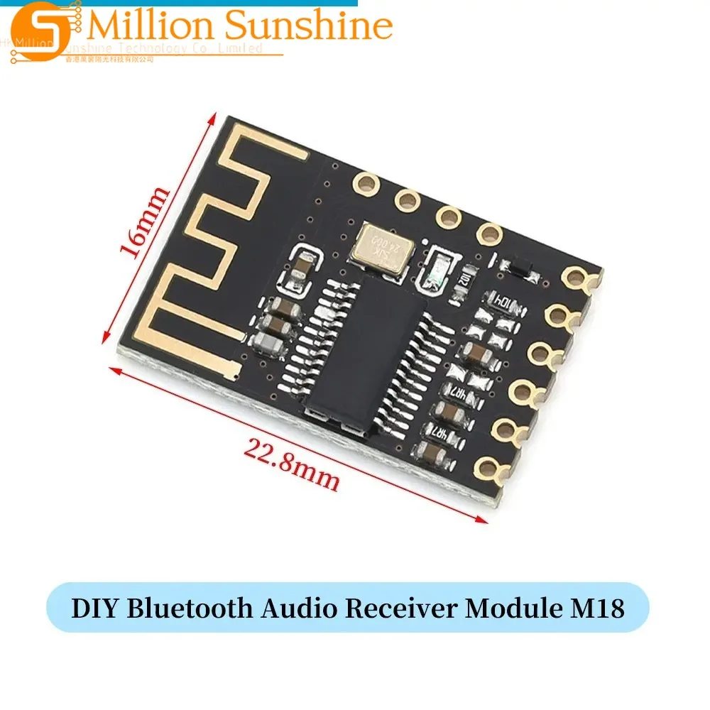 1/5/10 szt. Płytka dekodera MP3 MH-MX8 z modułem audio Bluetooth 4.2 do samodzielnej konwersji głośników, wysoka jakość dźwięku HIFI M18 M28 M38 — zdjęcie produktu 3