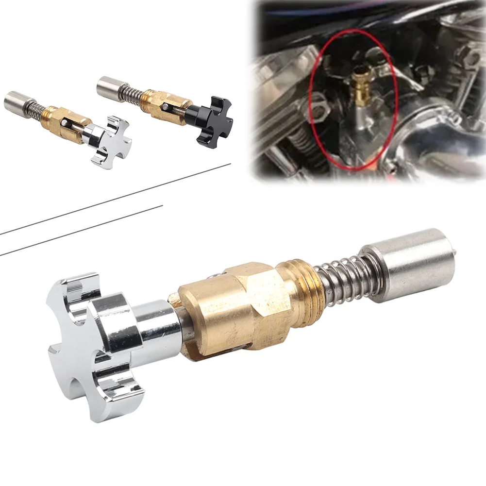 Motorcycle ​Choke Adjustment Cross Knob For Harley Big Twin Sportster Models 1957-2006 For Super E B G Carburetors