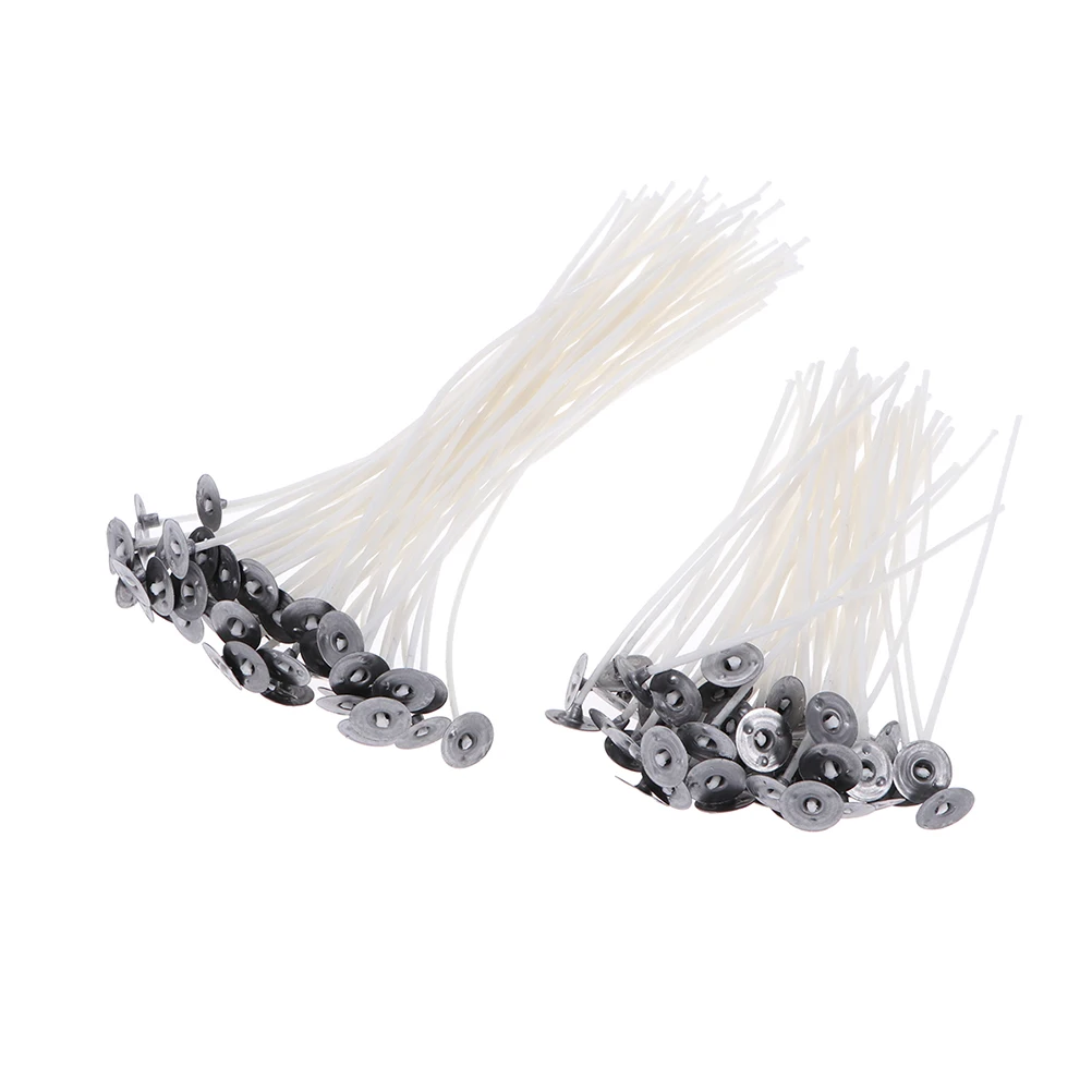 

150 Pcs Wicks Pre Waxed 9cm 15cm 20cm Stable Burn Handmade Making Wicks DIY Handmade Hardware Sealing Strip