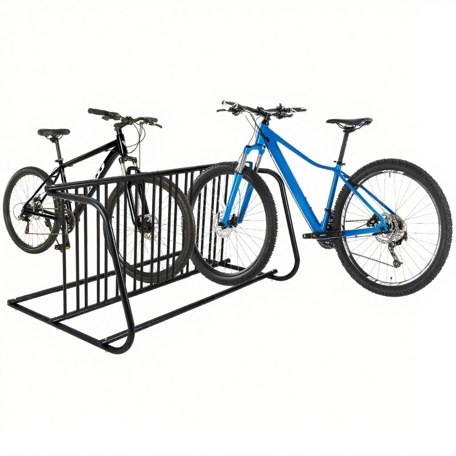 

Стойка для парковки велосипедов на 10 штук, сверхпрочная антикоррозийная стальная подставка для хранения велосипедов для гаража, мастерской, школы