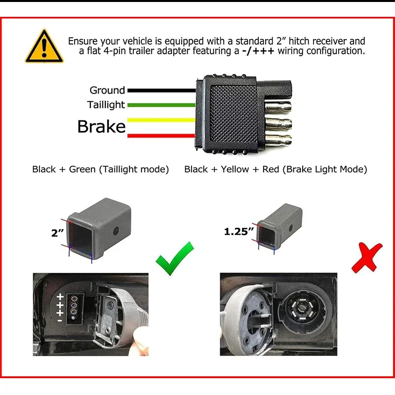 1 قطعة سيارة الضوء الخلفي مقطورة وصلة شاحنة سحب استقبال غطاء الأحمر 15-LED مصباح ليد خلفي/الفرامل شاحنة SUV مقطورة ضوء الفرامل
