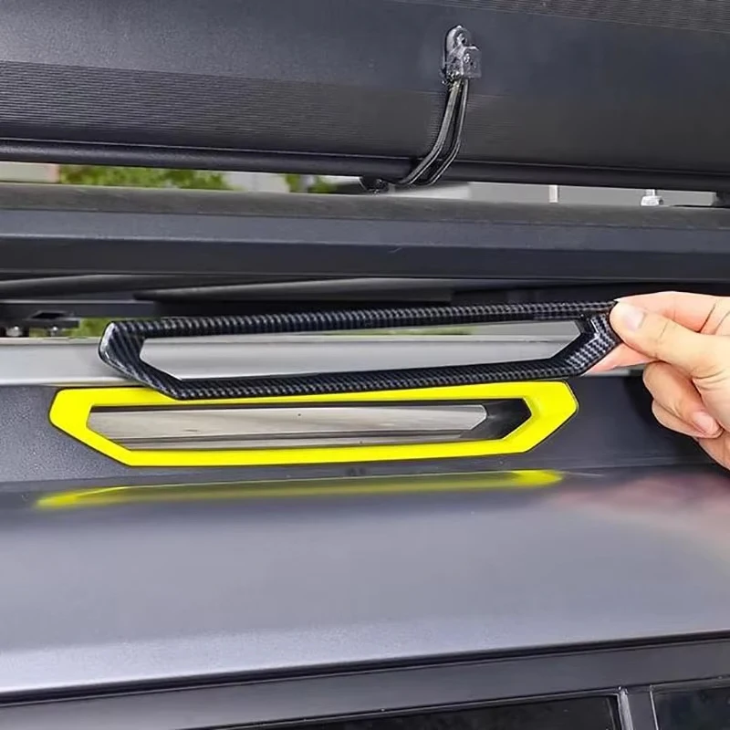 Car Luggage Rack Patch Fit For Jetour T2 Accessories 2025 2024 2023 Roof Iuggage Rack Decorative Strip Plate Covers Accessories