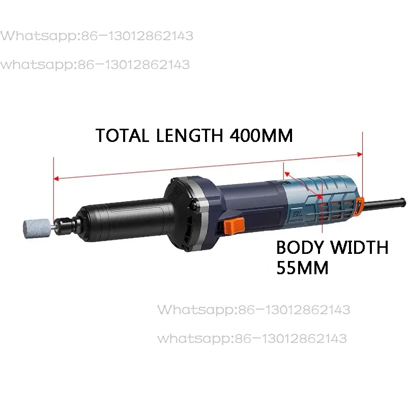 Brushless Electric Grinder Multifunctional Grinder Stone Handheld Engraving and Polishing Machine 220V