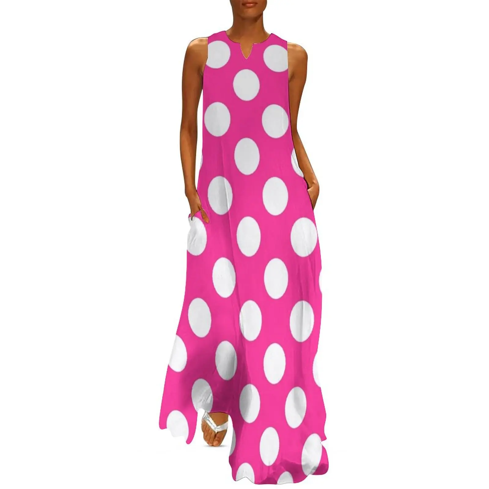 Pink and White Polka Dots: A Timeless Fashion Trend Long Dress sexy short dresses daring summer dress women 2024