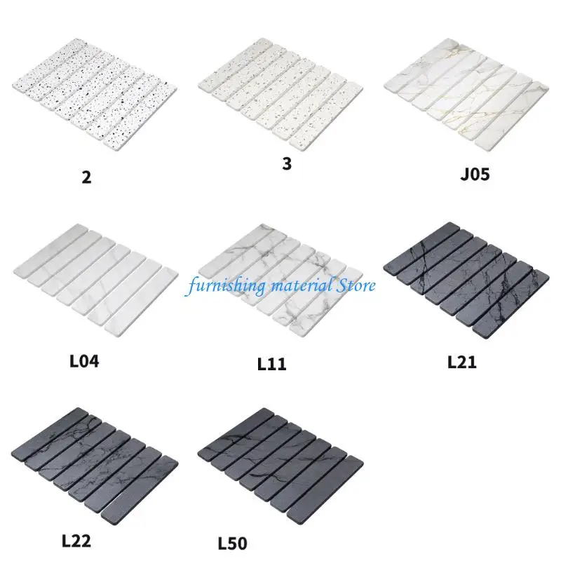 

Y5GD Large Nonslip Foldable Drain Board Heat Resistant Diatomite Drying Mat For Cookware Plates Bowls Drainage