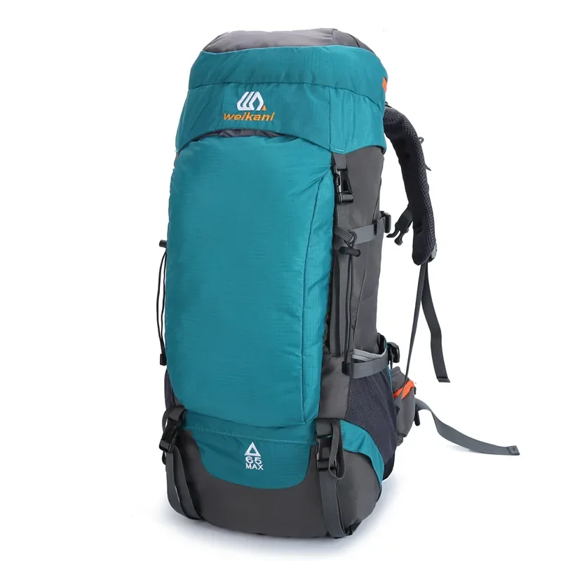 

New Product Outdoor Sports Bag 65L Applicable to Mountaineering Men's Travel Backpack Hiking Camping Comes with Rain Cover