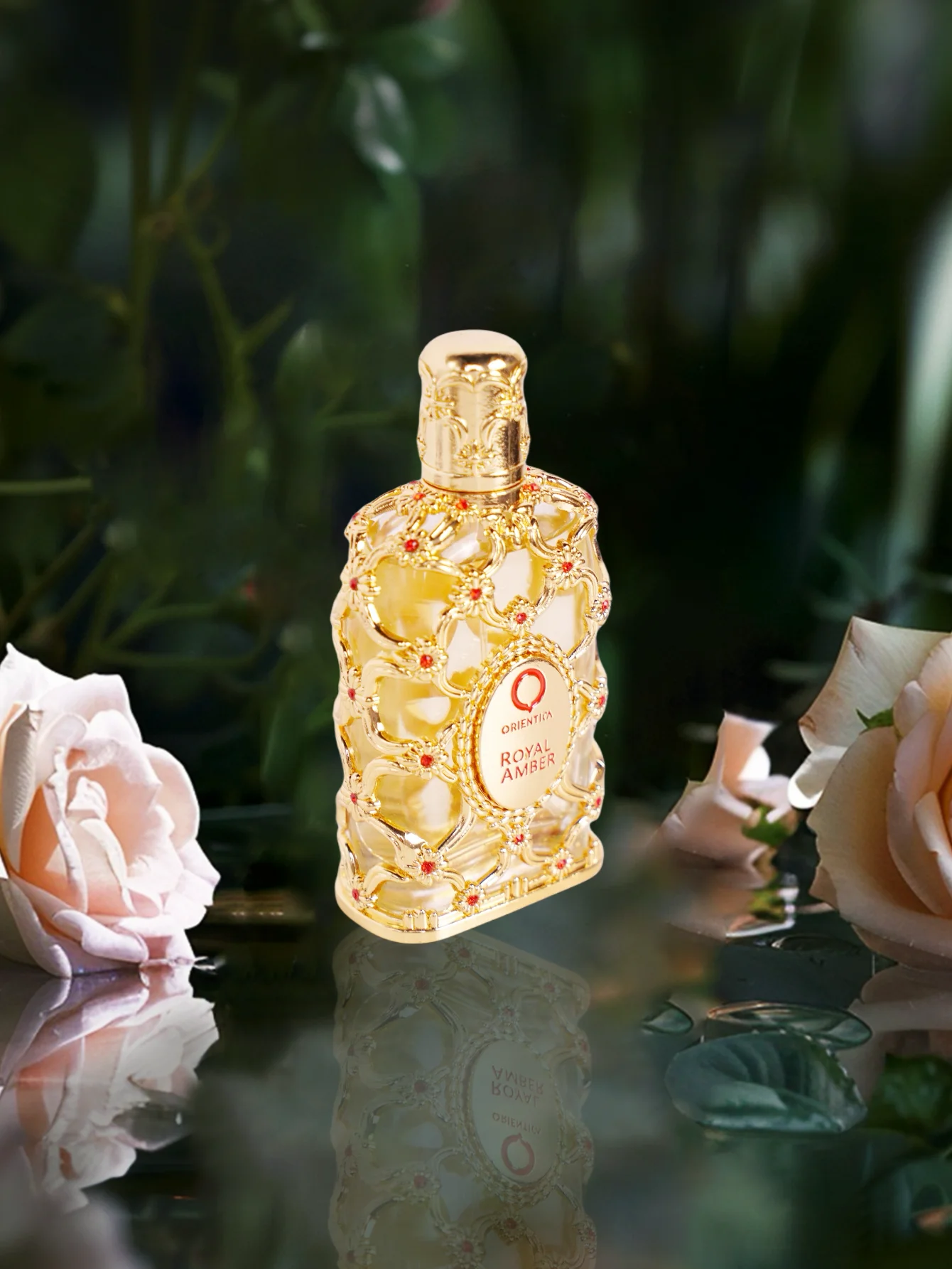 Orientica Royal Amber Eau De Parfum 80ml – Parfum Unisex Amber Vanilla Woody Tahan Lama, Hadiah Mewah untuk Natal