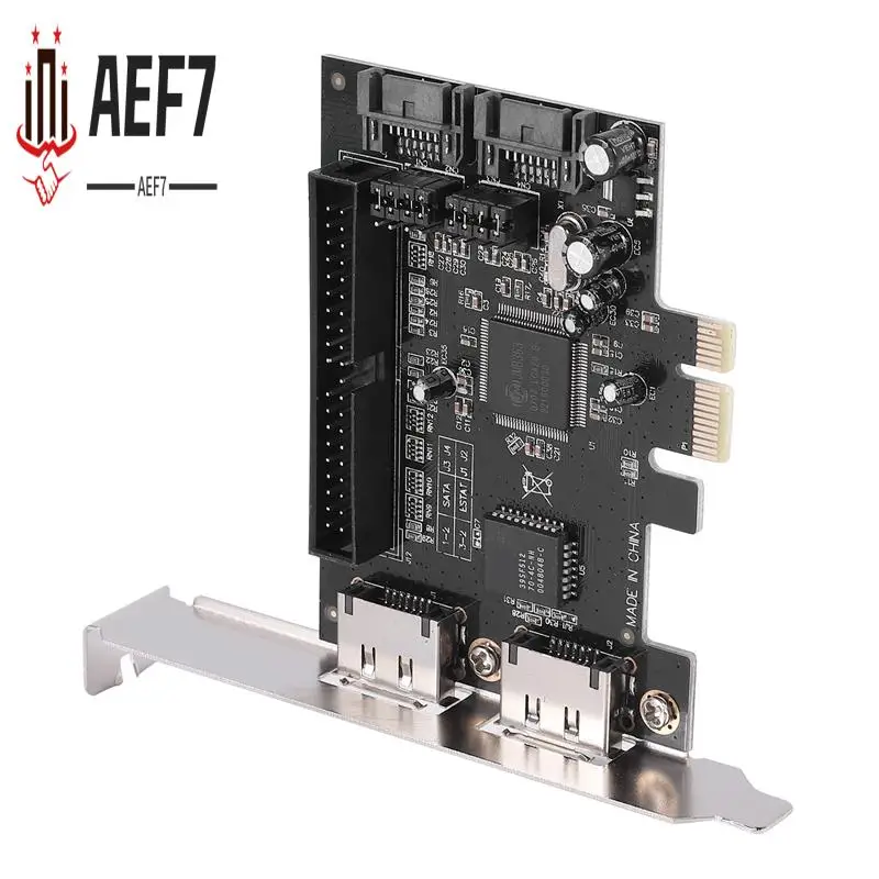 

AEF7-PCI To SATA Controller PCI To Ide PCI-E To 2Sata IDE Jmb363 Disk Array Card Express Expansion Card Adapter