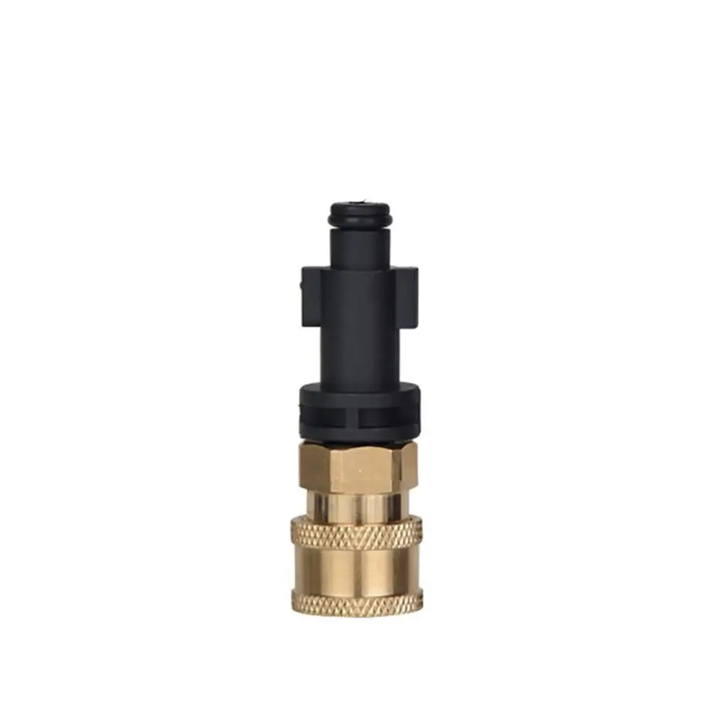 1Pcs Quick Release Pressure Washer Adapter Brass 12mm Water Torch Connector 1/4