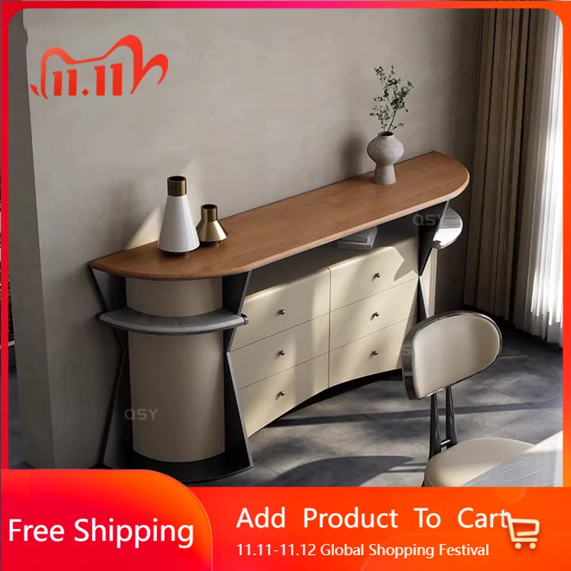 

Nordic Tequila Bar Cabinet Partitions Multifunctional Designer Wine Cabinet Wood Decoration Tall Vitrina Chinese Style Furniture