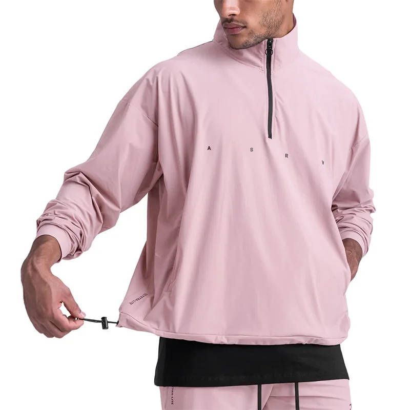 Waterproof Running Jacket Men's Outdoor Sport Jogging Training Exercise Pullover Coat Fitness Workout Sportswear Gym Jackets