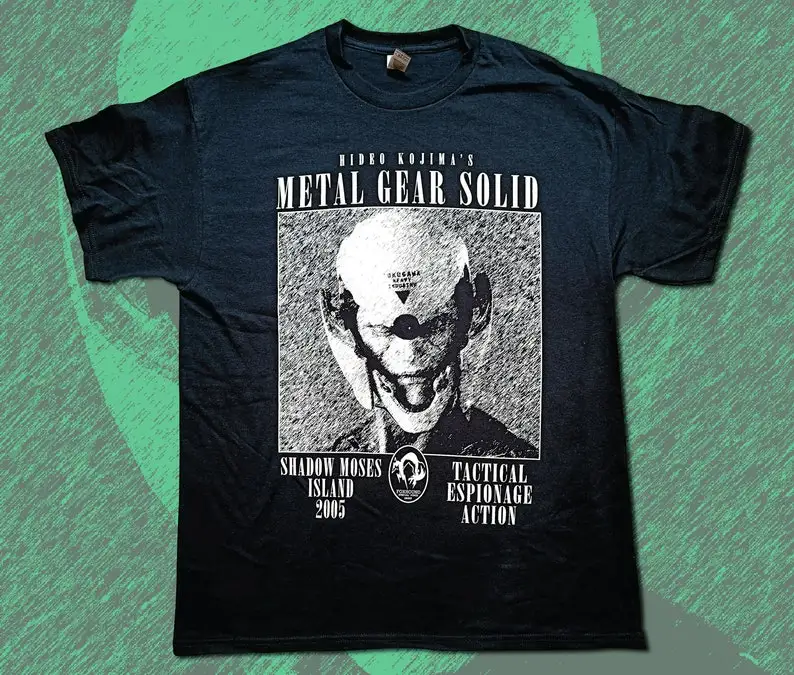 Hideo Kojima's Metal Gear Solid Gray Fox T Shirt